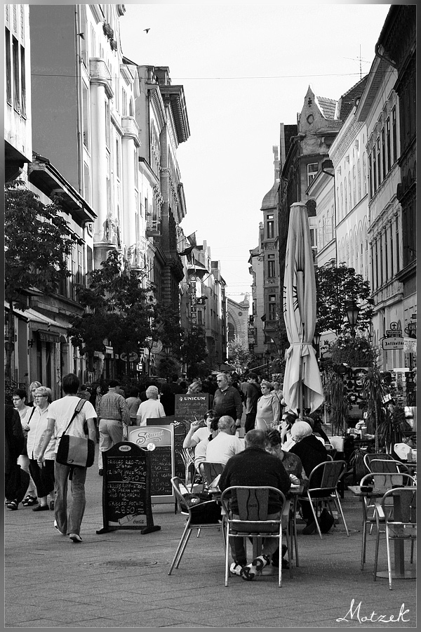 Foto von Budapest Markt Straße Street