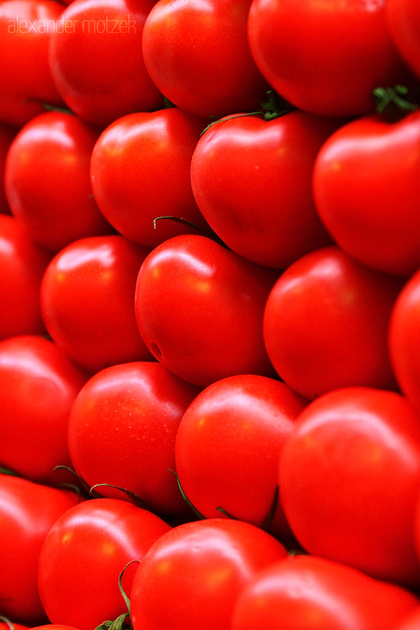 Foto von Barcelona Markt Tomaten