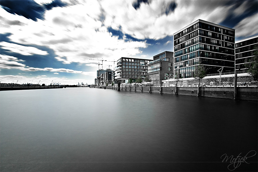Foto von Hamburg Hafencity Graufilter Belichtung