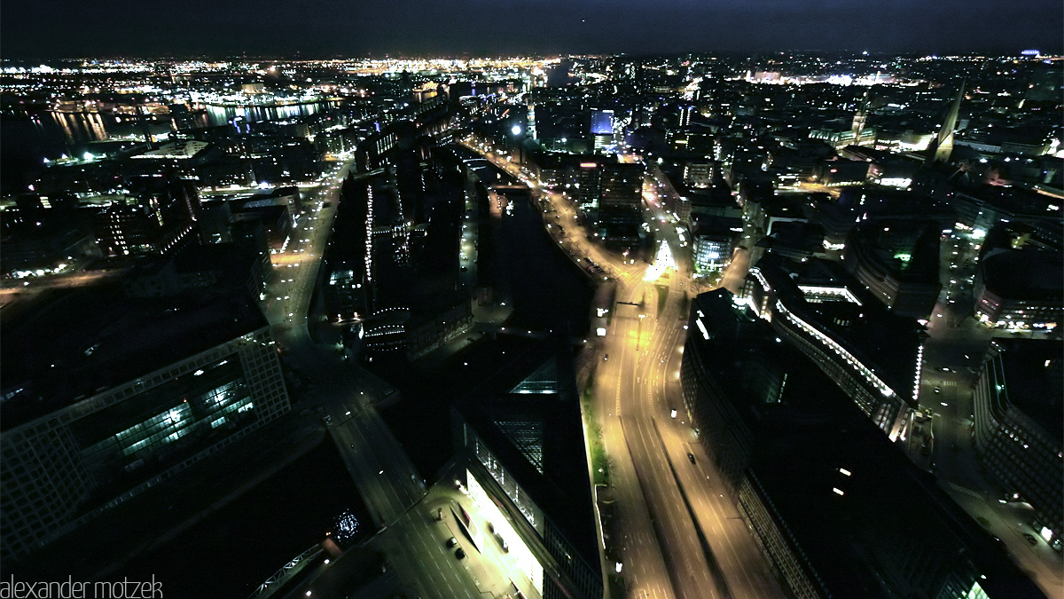Foto von Hamburg von Oben Highflyer Skyline