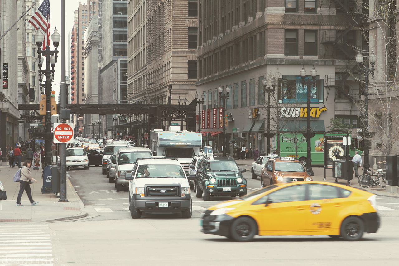 Foto von Kreuzung in Chicago