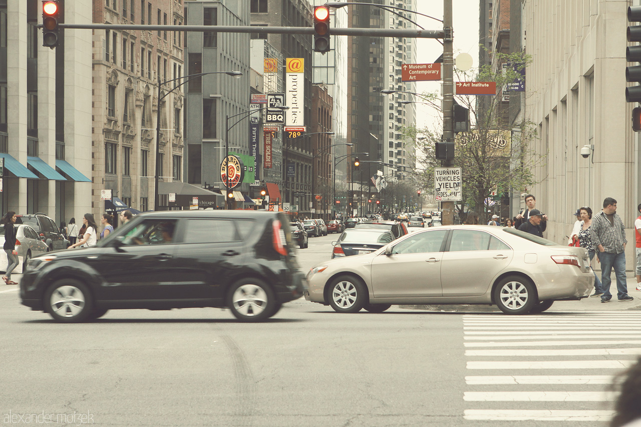 Foto von Straße in Chicago