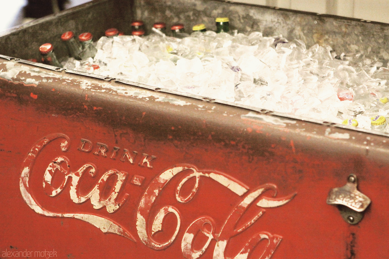 Drink Coke Foto von Drink Coca Cola Werbeschild