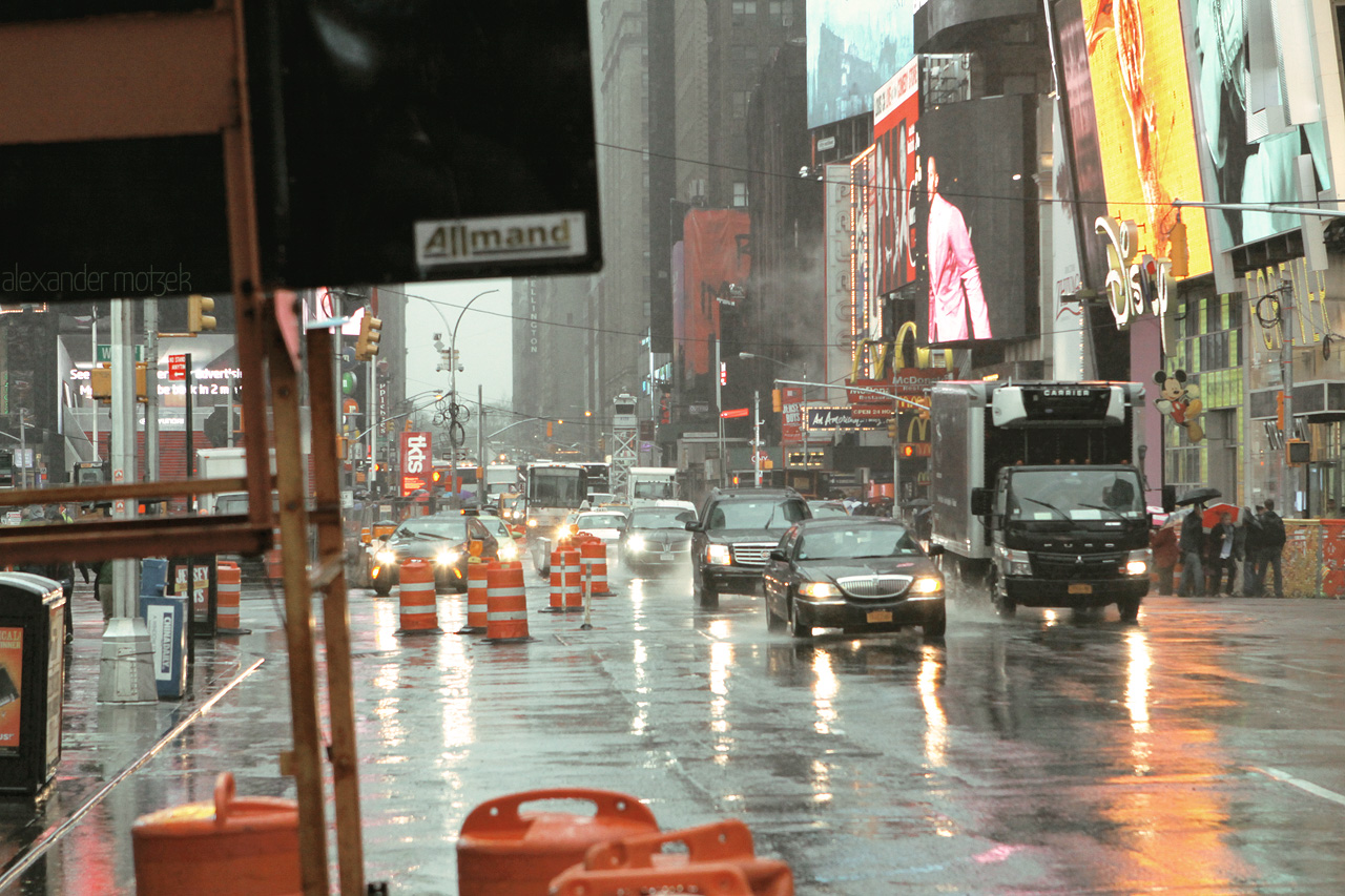 New York City Foto von Große Straße in New York City