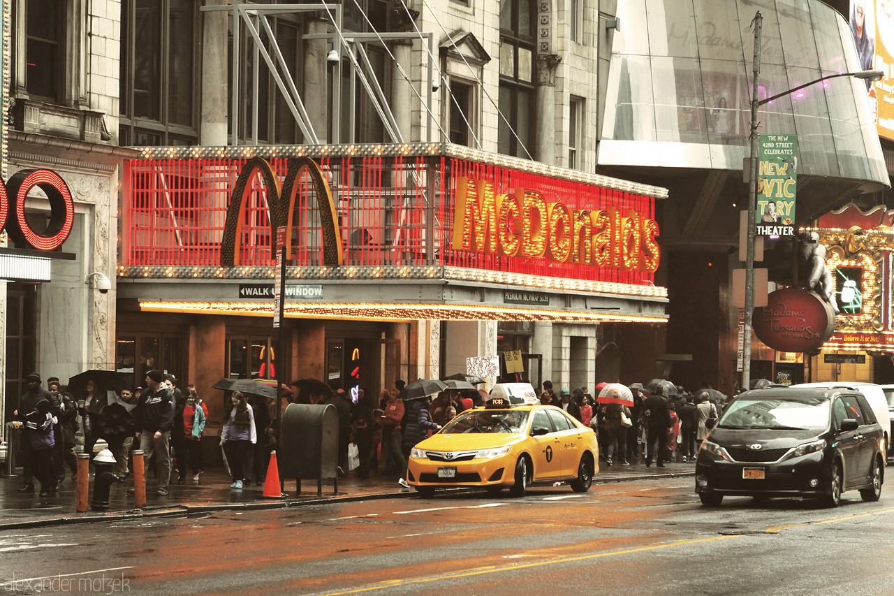 McDonalds Foto von McDonalds in New York City