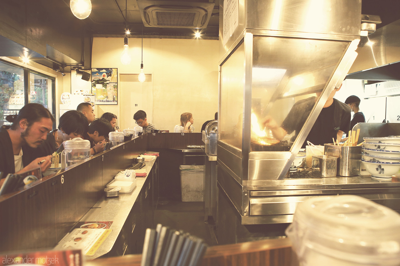 Ramen Foto von Ramenrestaurant in Tokyao