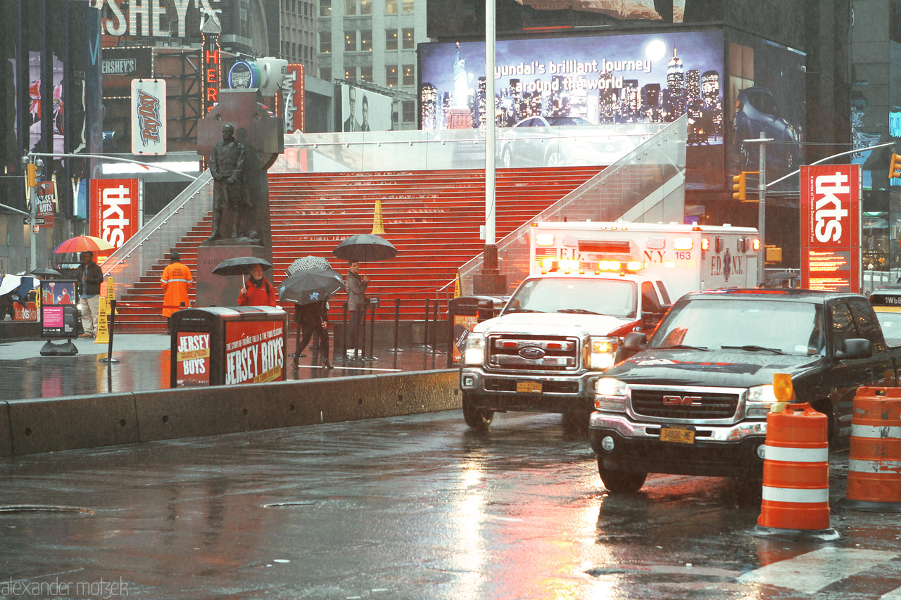 Times Square Foto von Tribune am Times Square
